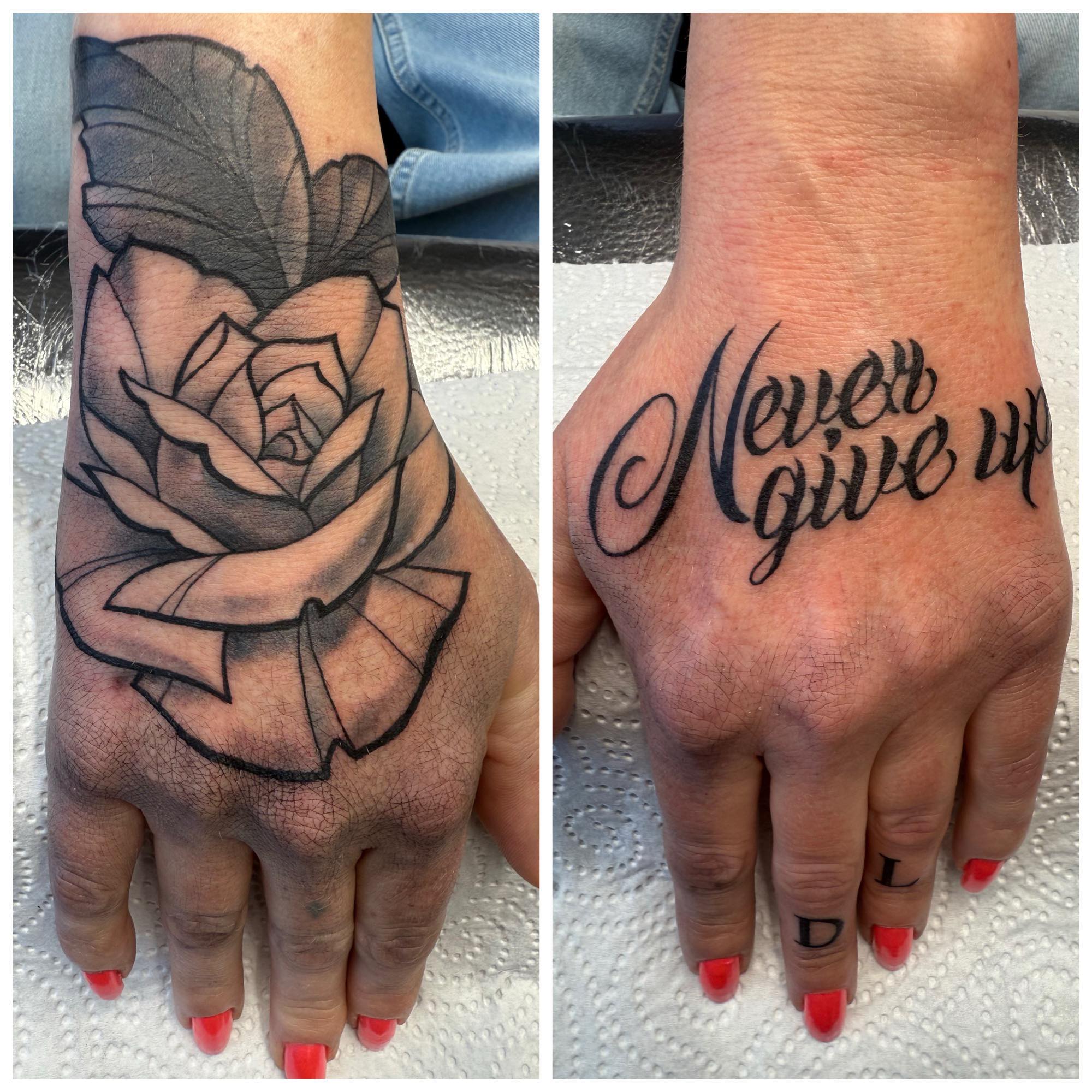 Blackwork tetování