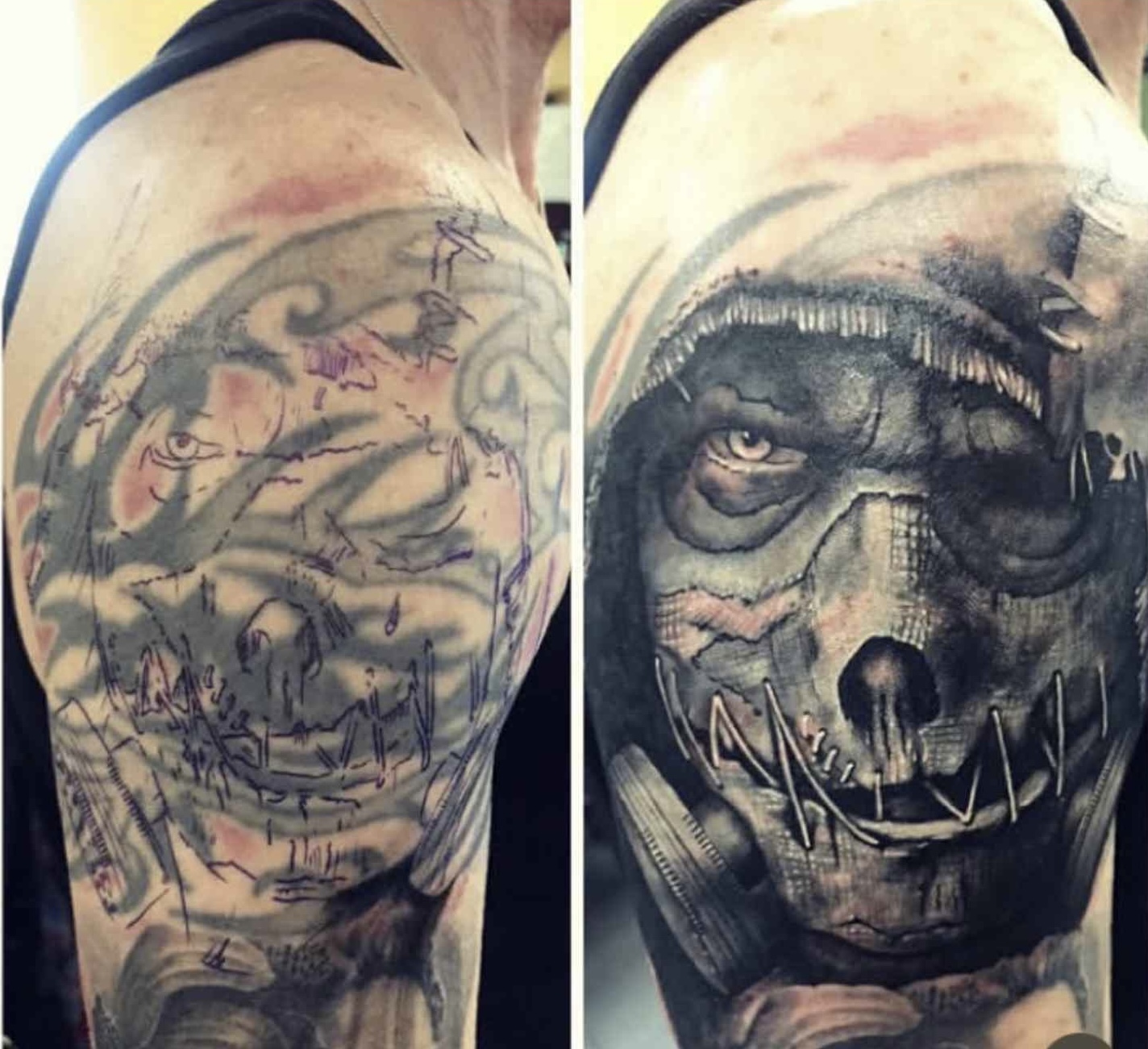 Blackwork tetování